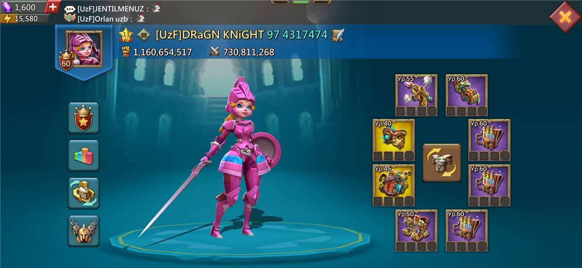 продажа аккаунта к игре Lords Mobile